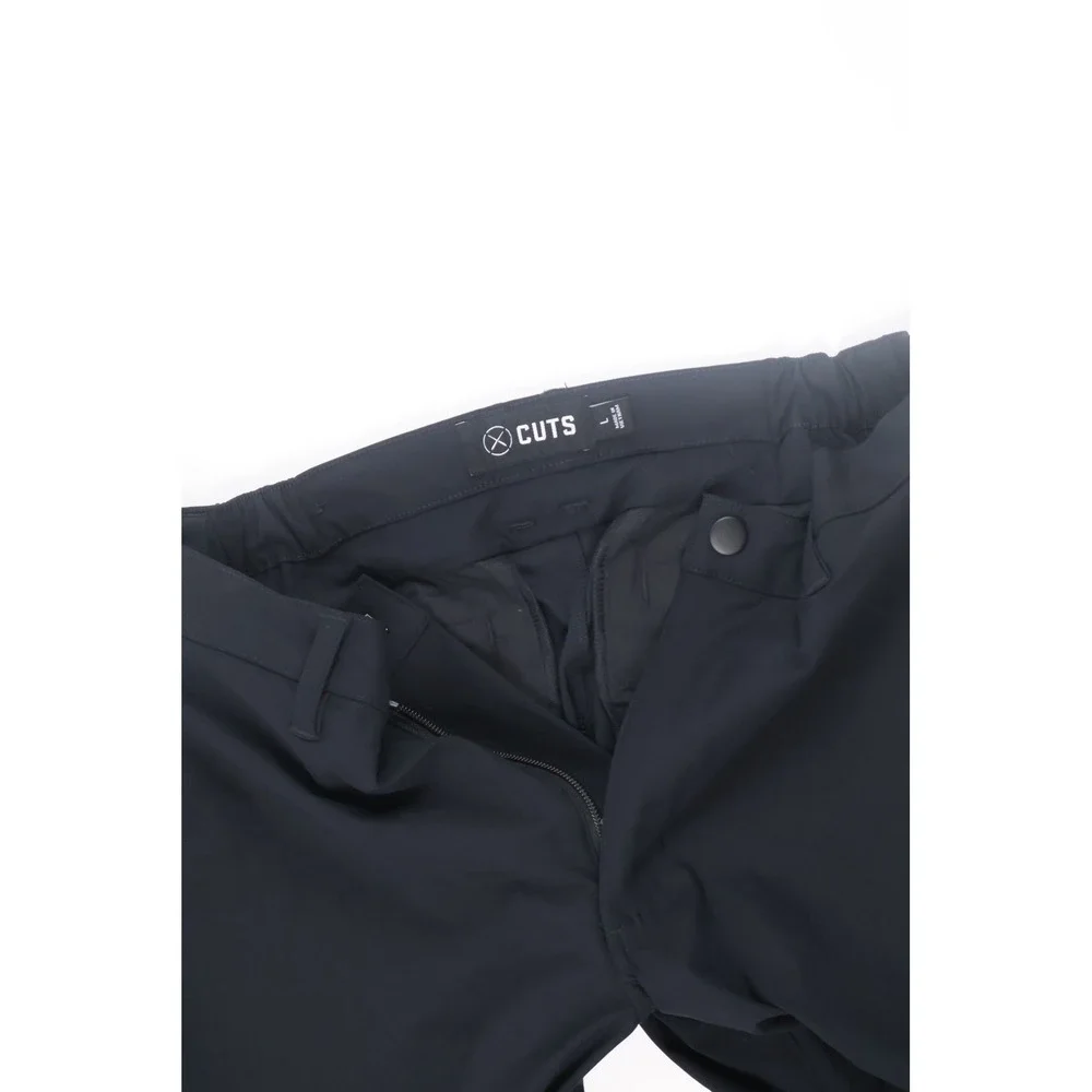 Cuts Jogger Pants AO Jogger Large Black Performance Casual Travel Mens
